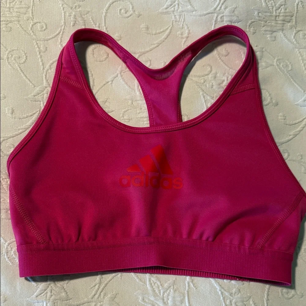 Nike and Adidas Sports Bra Bundle Size Medium - Picture 2 of 7